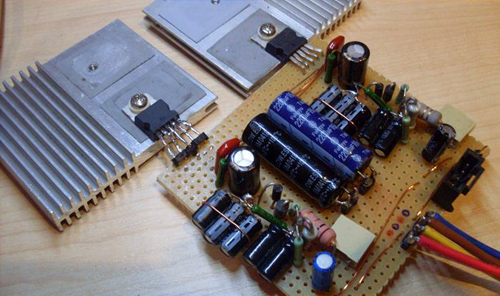 TDA2030A Stereo Verstaerker